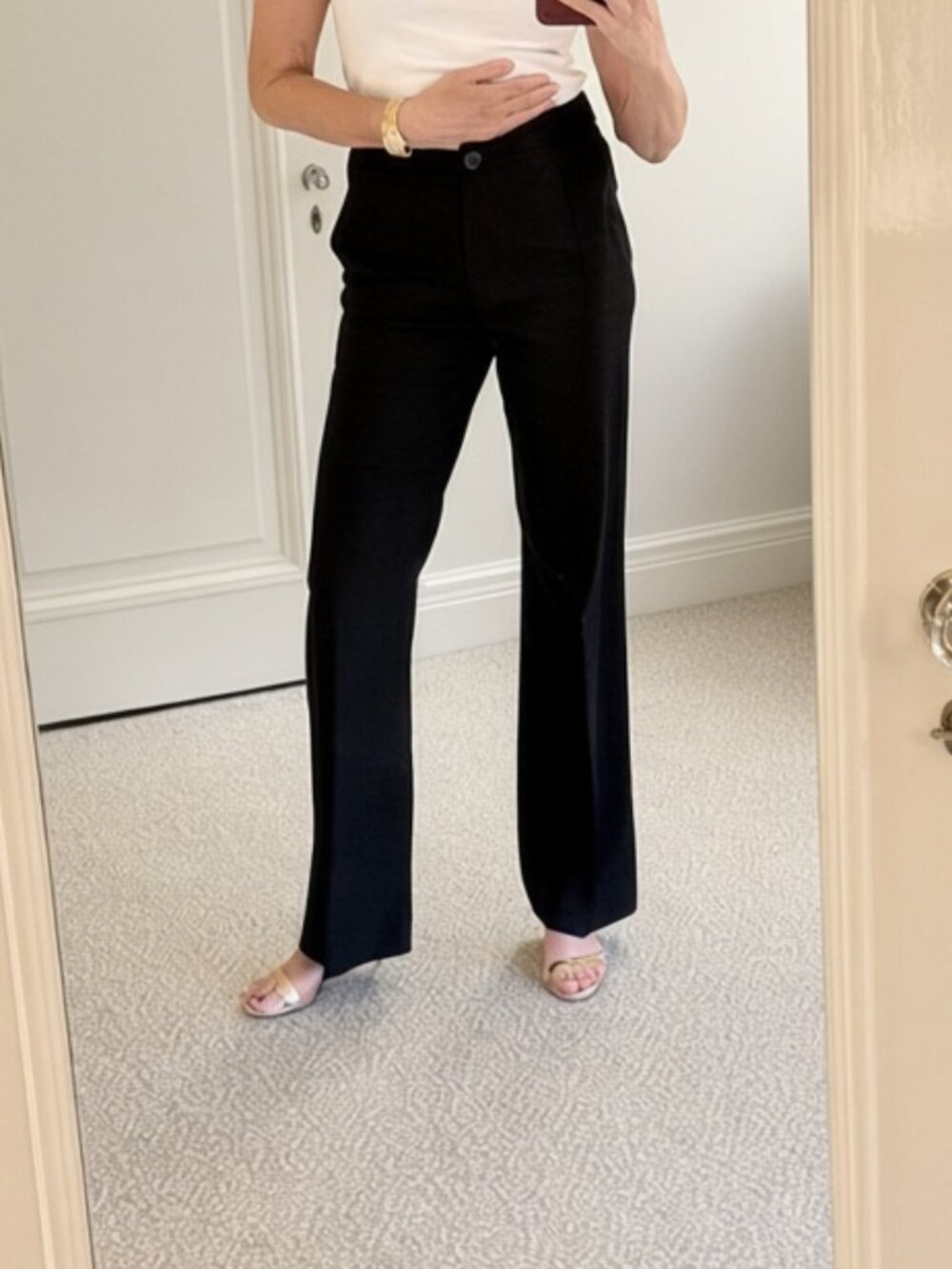 Brunello Cucinelli black tailored trousers size US 4